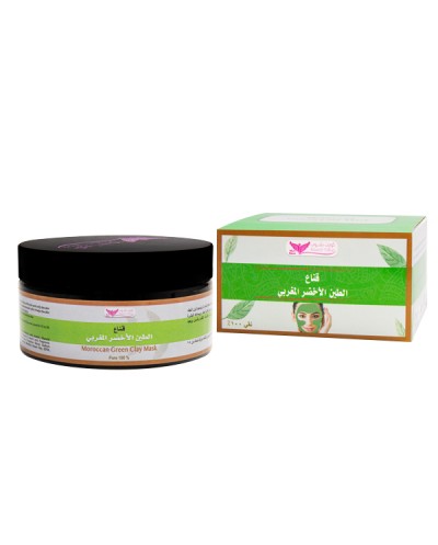 Moroccan green clay mask